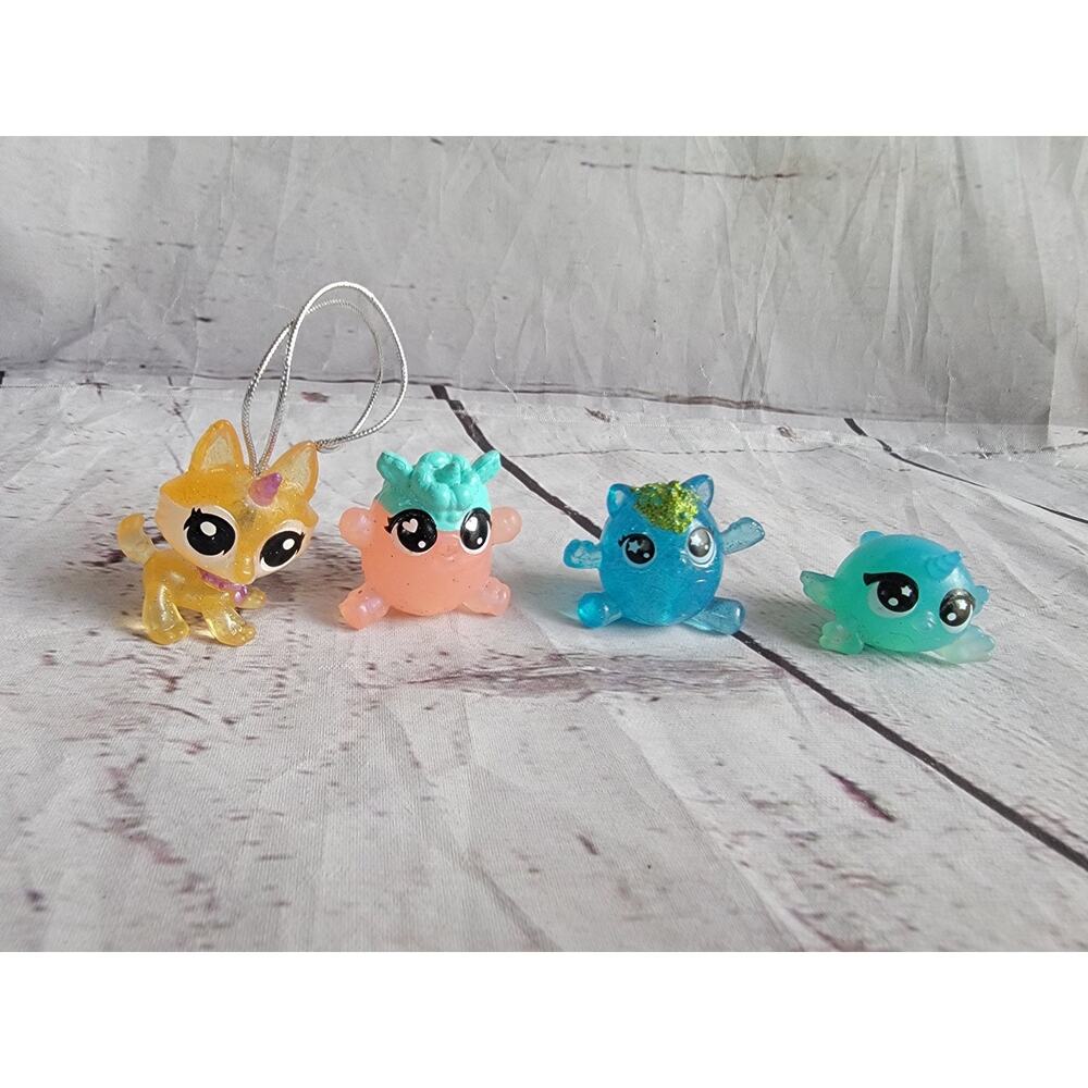 Zuru Rainbocorns Itzy Glitzy Fairycorn Surprise Lot Of 4 Mini Figures